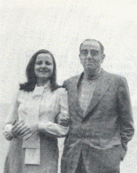 L'Alfred i la Lola Badia l'any 1973